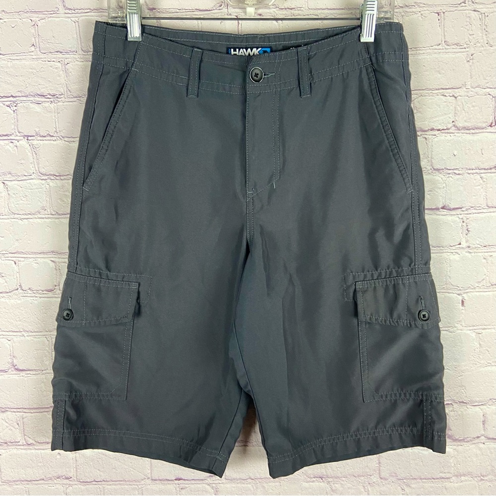 Tony Hawk Men's Gray Cargo Shorts Size: 29
